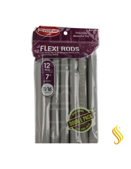 Red Kiss Cold Wave Rods Longitud 11/16" 12 Piezas Sans Bigudi